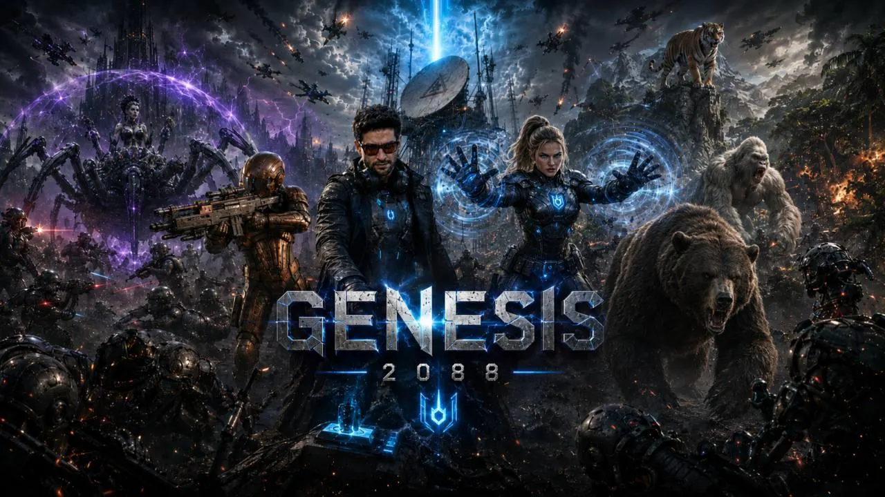 Pré-visualização do projeto Genesis 2088